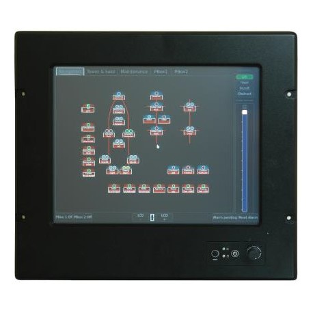 Control Panel for Navigation Lights - lines